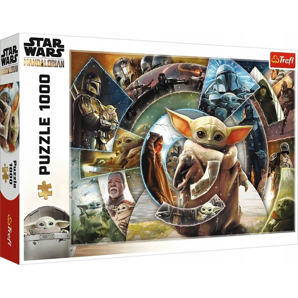 Междузвездни войни Мандалорският пъзел 1000 части - Пътешествието на Грогу