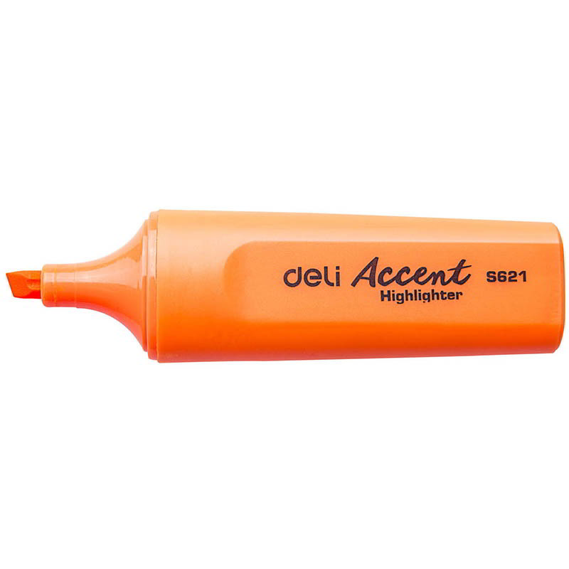 Deli 1-5mm Szövegkiemelő - Narancssárga (DEL00621N)