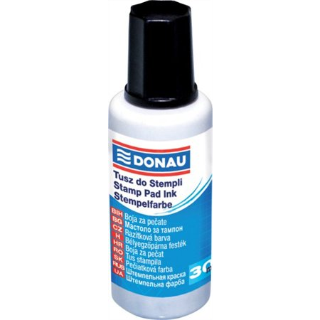 Donau Bélyegzőfesték 30ml - Fekete (7808001PL-F01)
