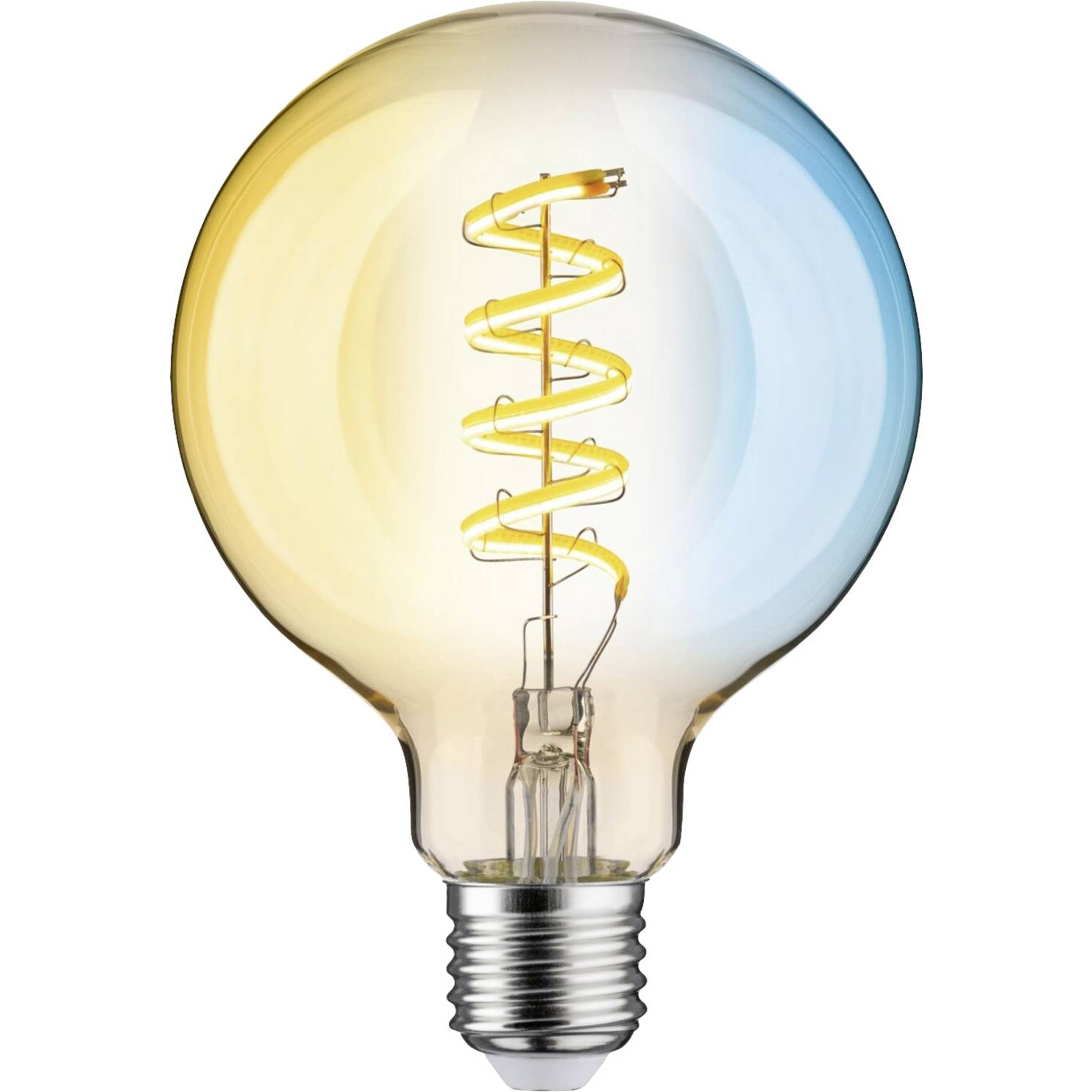 Paulmann LED глобус G95 Zigbee E27 7.5W златен CCT
