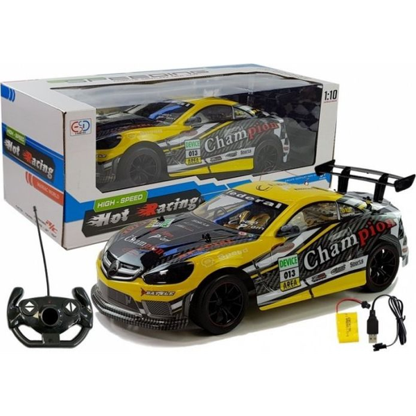 Távirányítós Sportautó - 2,4 Ghz, Sárga