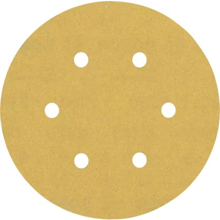 Expert C470 Schleifblatt, Ø 150mm, K180 (5 Stück, für Exzenterschleifer)