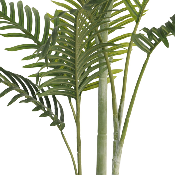 Palmier artificial, verde, 120 cm, PP