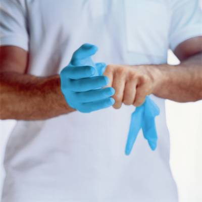 Uvex u-fit 100 db Nitril Eldobható kesztyű Méret (kesztyű): 10, XL EN 374 (6016710) (6016710)