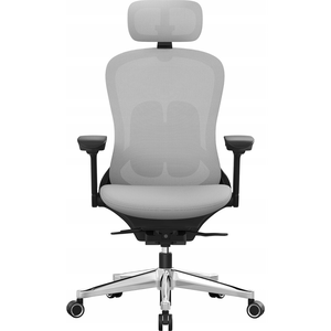 Fotel biurowy, ergonomiczny regulowany fotel płócienny