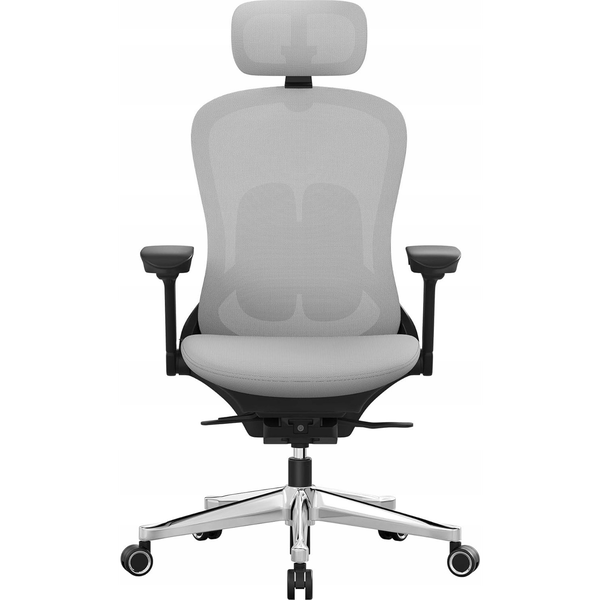 Fotel biurowy, ergonomiczny regulowany fotel płócienny