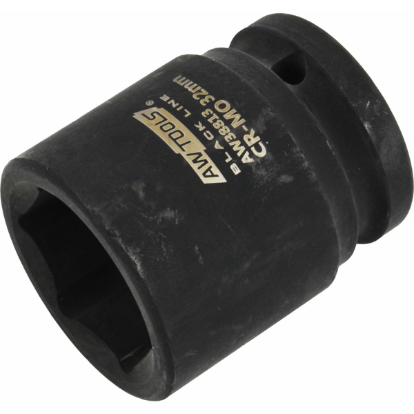  AWTools AWTOOLS NASADKA UDAROWA SZEŚCIOKĄTNA 3/4"  KRÓTKA 24mm BLACK LINE