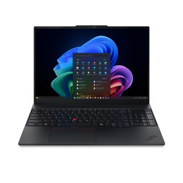 Lenovo ThinkPad E16 Gen 4 (Intel) Copilot+ PC Intel Core Ultra 7 355 Laptop 40,6 cm (16") WUXGA 24 GB DDR5-SDRAM 512 GB SSD Wi-Fi 7 (802.11be) Sort