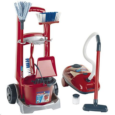 Klein Toys Vileda játék takarító kocsi porszívóval (67425)