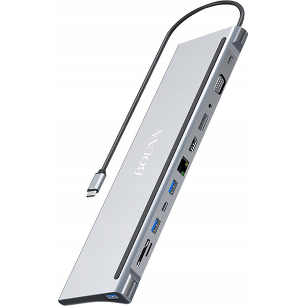 Stacja/replikator Bounn 12w1 USB-C (JL-CZ12)