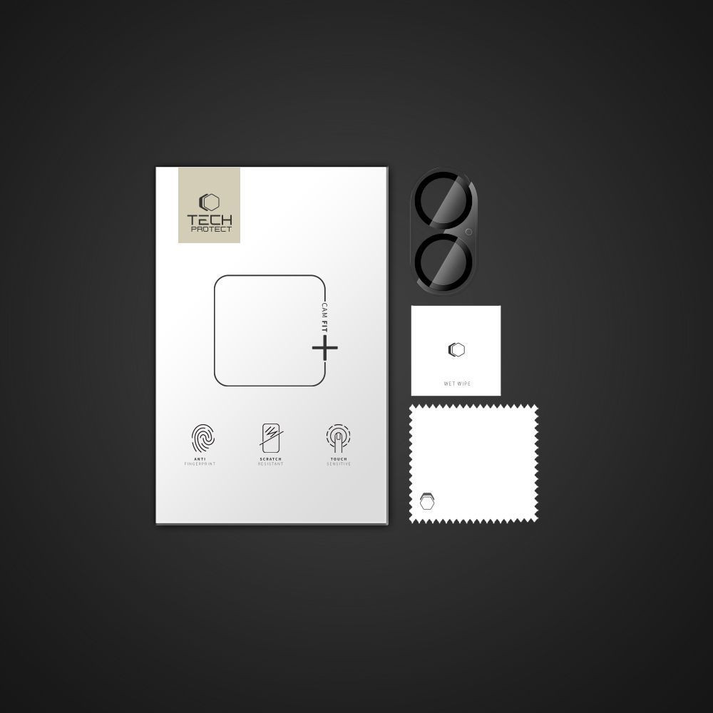 Tech-Protect Cam Fit+ hátsó kameralencse védőüveg - Apple iPhone 16/16 Plus - átlátszó (TP318889)