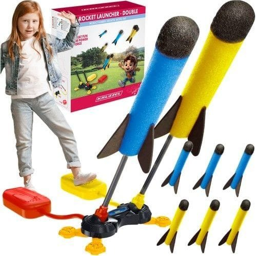 KRUZZEL 24724 Habszivacs rakétakilövő szett (5900779953697)