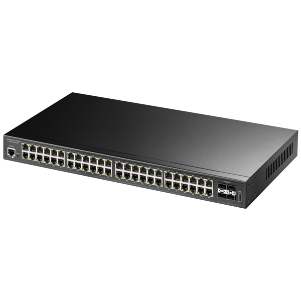 SWITCH PoE+ GS2048PS4 720W 4xSFP 48+4 Gigabit L2