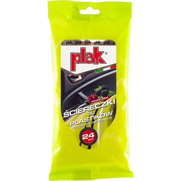 Plak Műszerfal Törlőkendő 24 db - Erdei Gyümölcsök