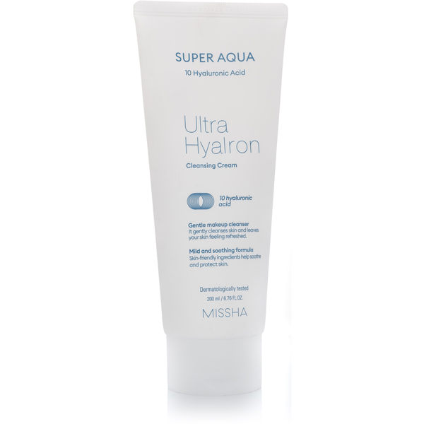 MISSHA Super Aqua Ultra Hyalron Cleansing Cream 200ml
