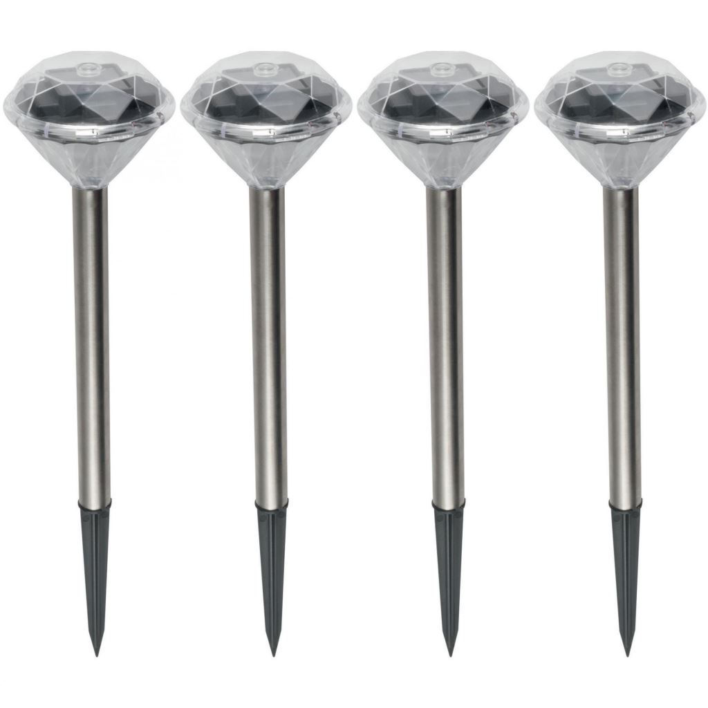 Somogyi LED-es Napelemes kerti lámpa szett 4db (MX 802/4) (MX 802/4)