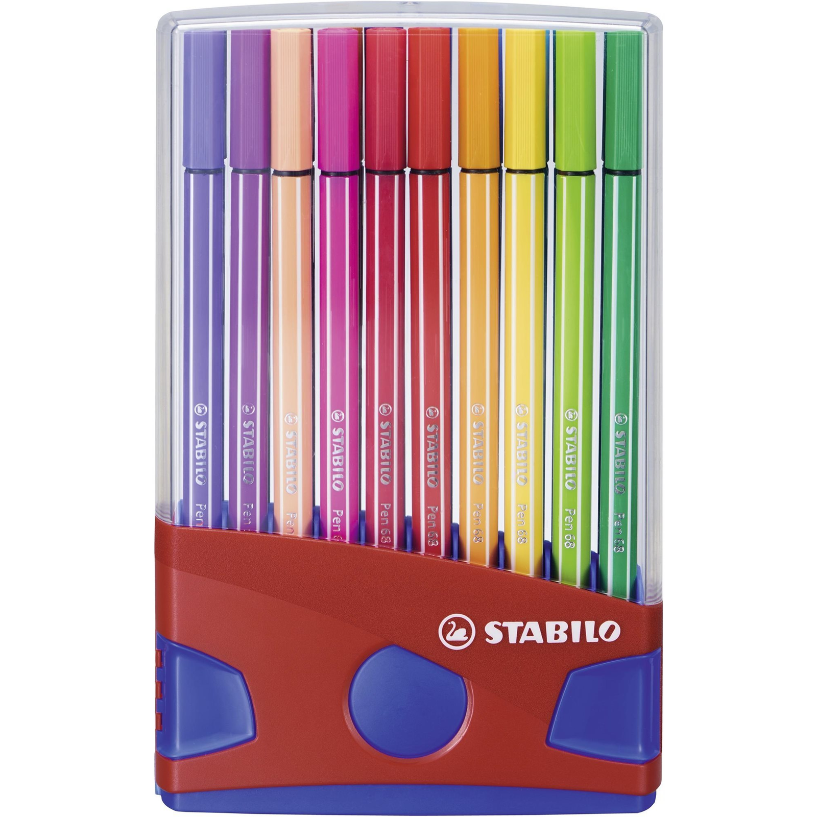 STABILO Pen 68 20 db ColorParade kék/piros (4006381372213)