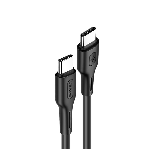 Kabel USB Usams USB-A - USB-C 1.2 m Czarny (112230)