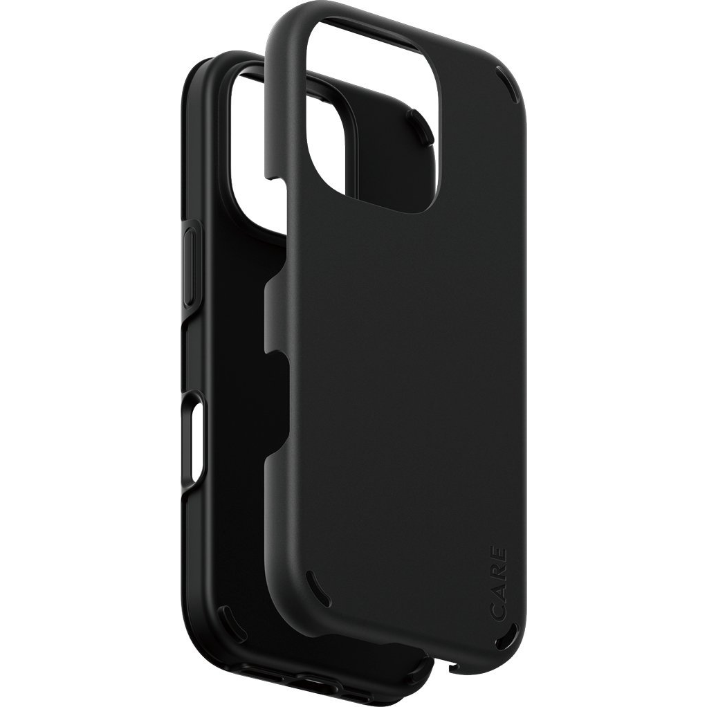 PanzerGlass CARE by PG Dub Def BLK iPhone16 6.3 Pro telefontok Borító Átlátszó (1334)