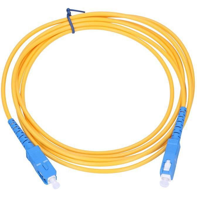 ExtraLink EX.1650 Optikai patch kábel SC/UPC Simplex 1m - Sárga (ex.1650)