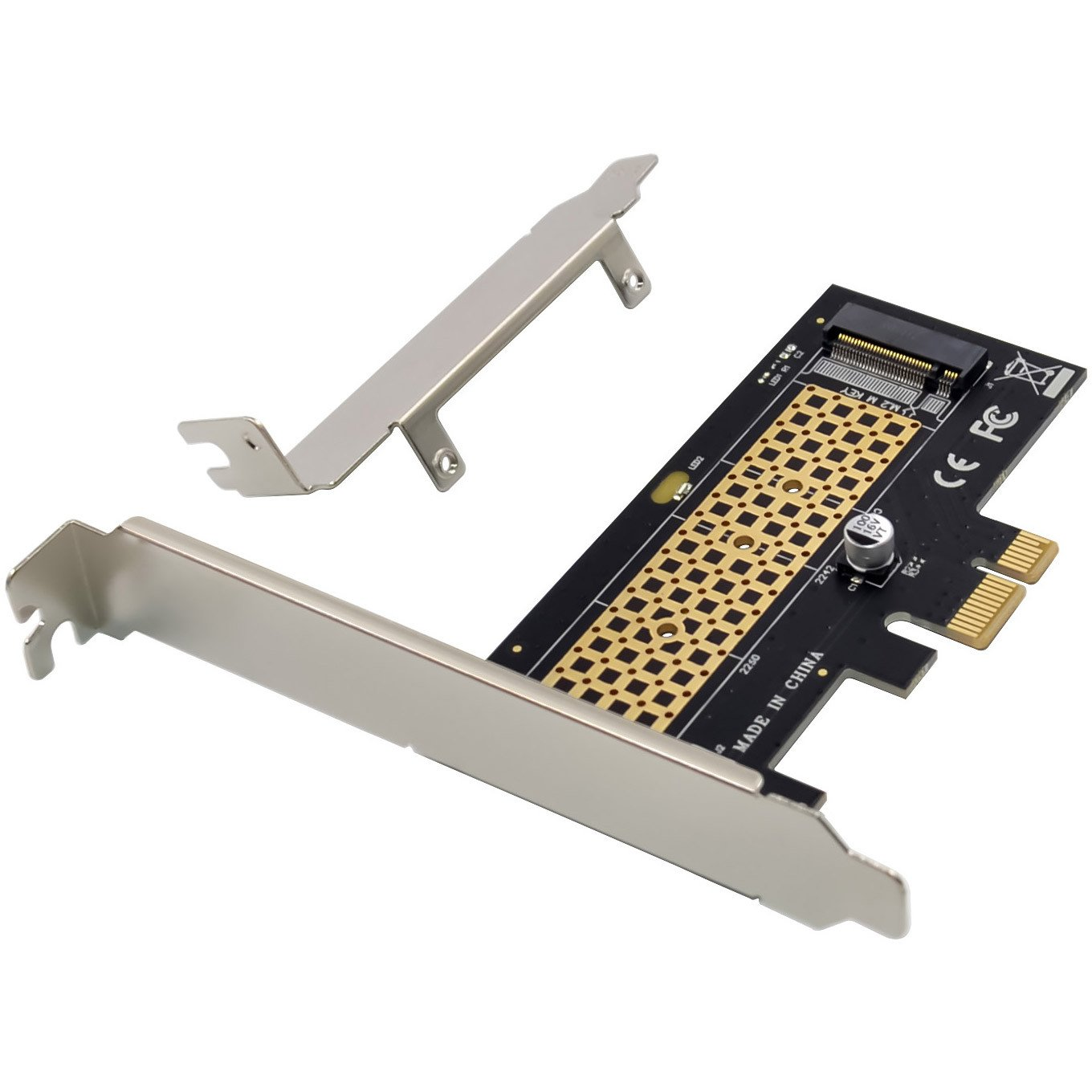 InLine 76660S csatlakozókártya/illesztő Belső M.2