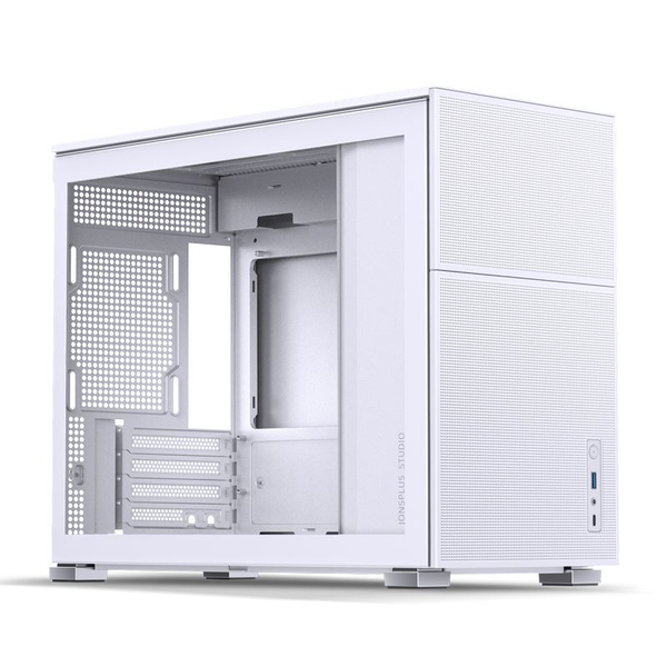 Jonsbo D31 MESH White táp nélküli ablakos mATX ház fehér