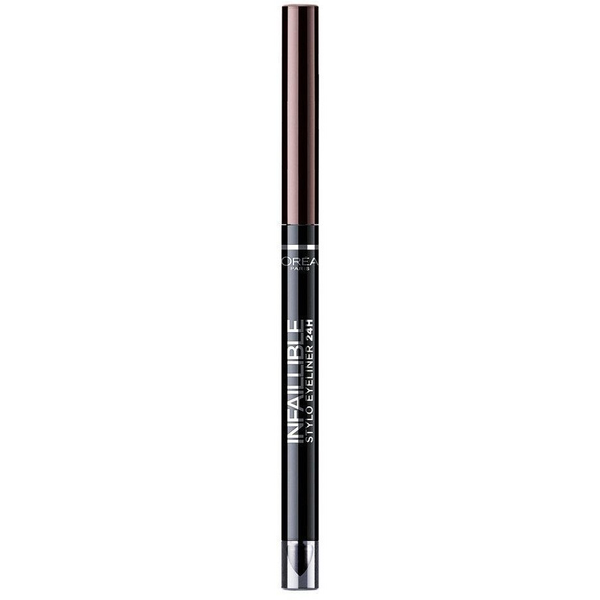 L'Oreal Paris, Infaillible 24H , Waterproof, Contour, Gel Pencil Eyeliner, 301, Night Day Black, 10 g For Women