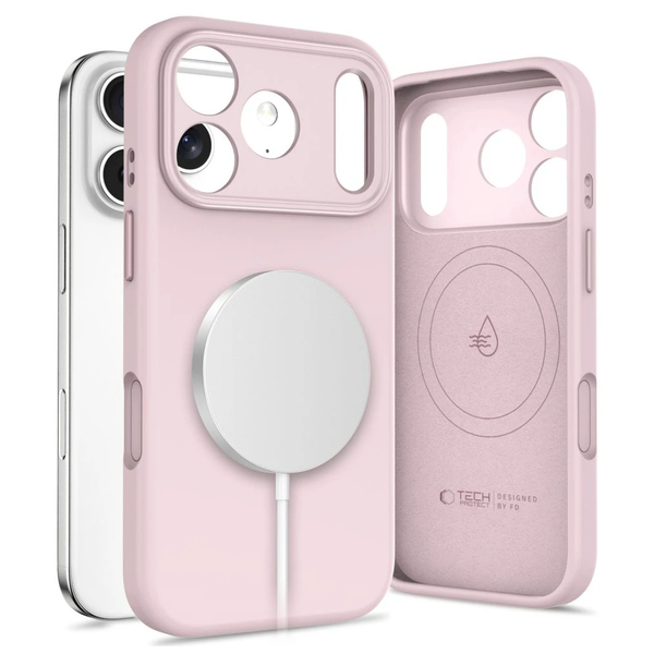 TECH-PROTECT UNIQ MAGSAFE iPhone 17 Pro készülékhez tok – rózsaszín