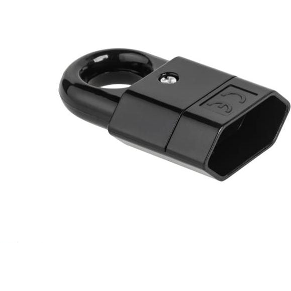  Elgotech Gniazdo przenośne z uchwytem b/u Euro 2,5A 250V czarne GP2C-2
