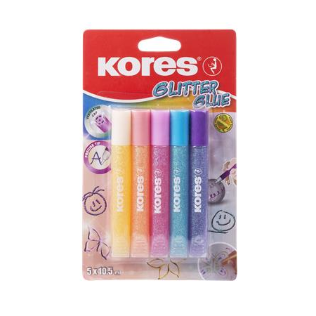 Kores Csillámos ragasztó (5 db)