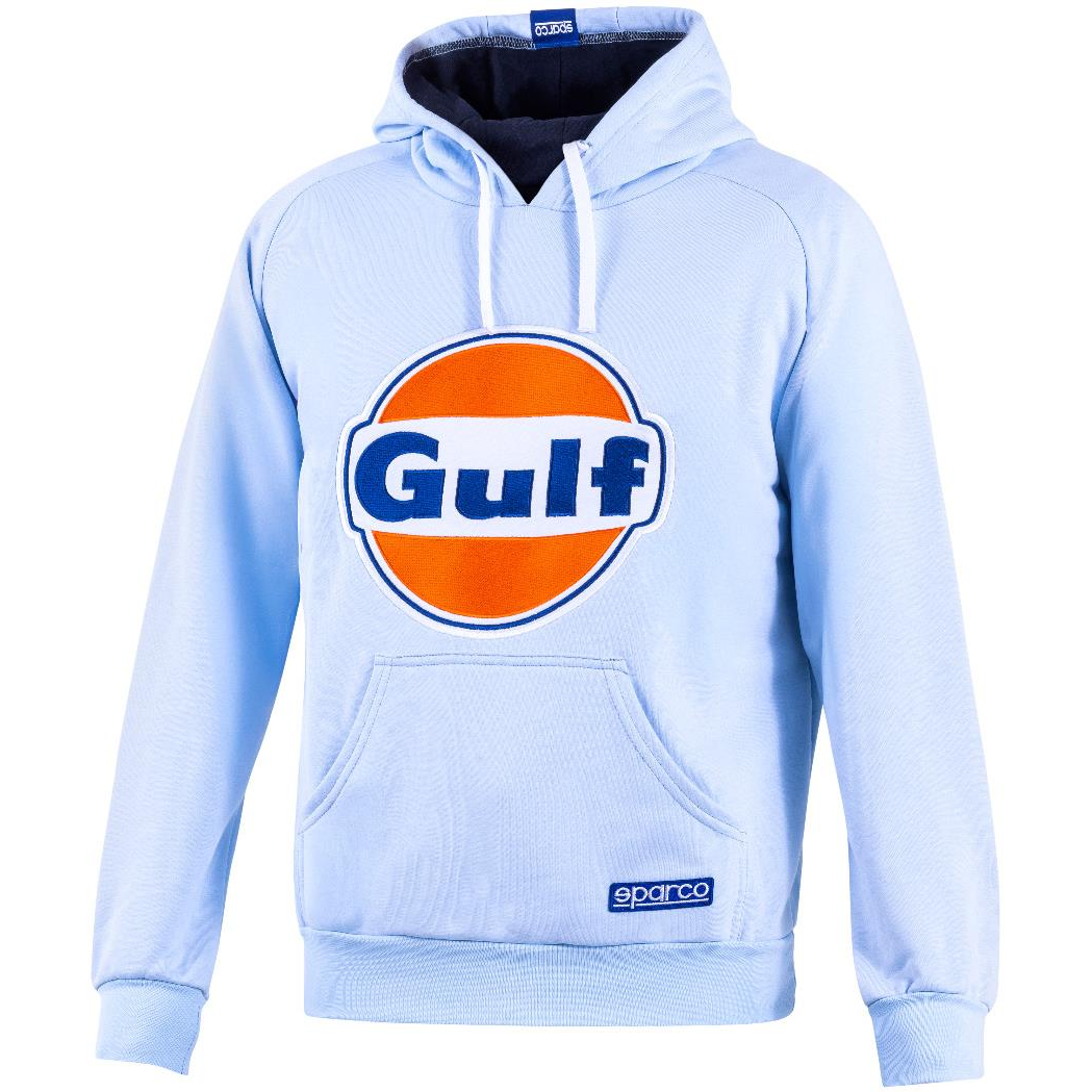 Sparco Gulf Kapucnis pulóver, világoskék, XL (BMF0012S0C010XL)