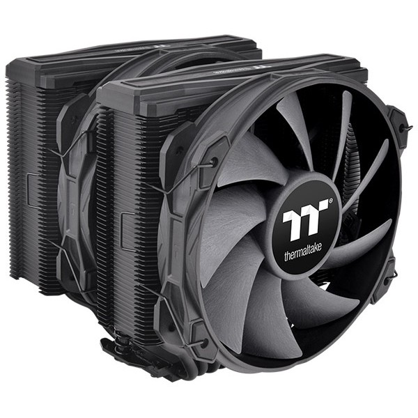 Thermaltake TOUGHAIR 710 CPU охладител 2x140mm черен