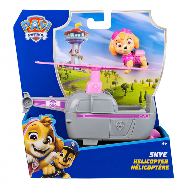 Paw Patrol - Helikopter mit Skye Spielfigur
