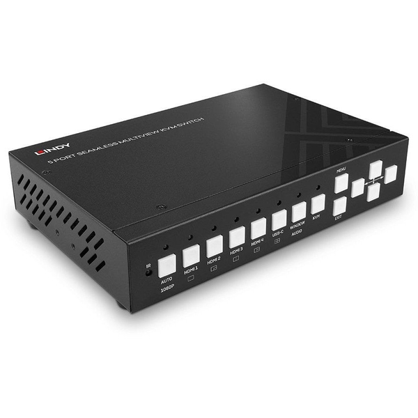 Lindy 32330 przełącznik KVM Czarny