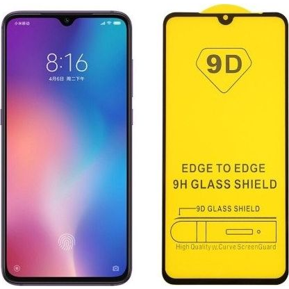 SZKŁO HARTOWANE PREMIUM 9D FULL GLUE XIAOMI REDMI NOTE 9 5G CZARNE standard