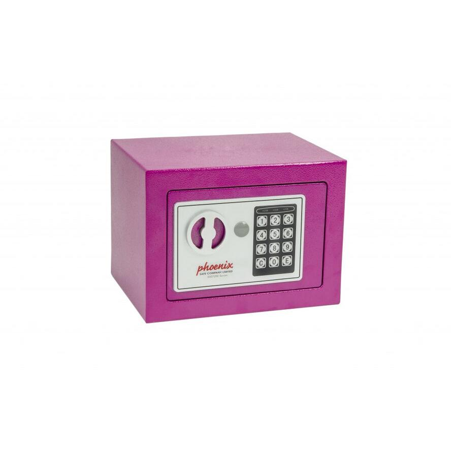 Phoenix SS0721EP Elektromos számzáras Biztonsági bútorszéf Szabotázs funkcióval - Pink (SS0721EP)