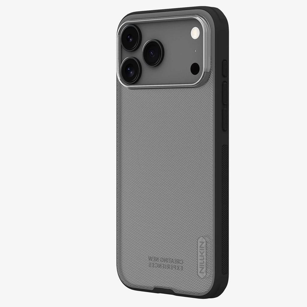 Nillkin Super Frosted PRO tok az Apple iPhone 17 Pro Max készülékhez átlátszó fekete