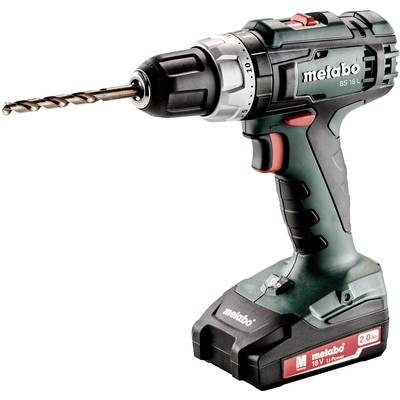 Metabo BS 18 L Akkus fúrócsavarozó 18 V 2 Ah Lítiumion 2. akkuval, Hordtáskával (602321500)