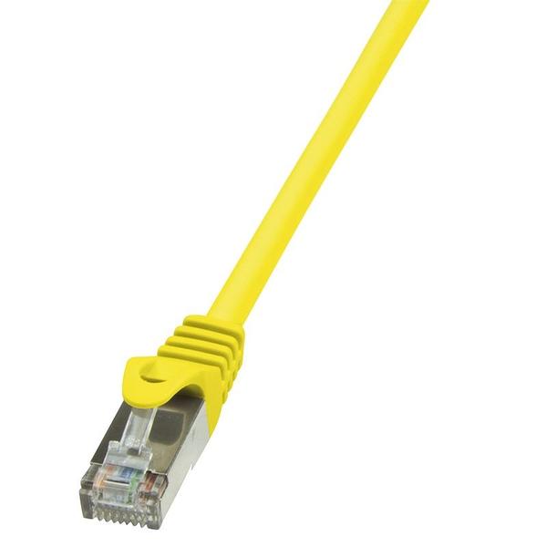 LogiLink Patchkabel CAT5e  F/UTP AWG26  1,00m gelb