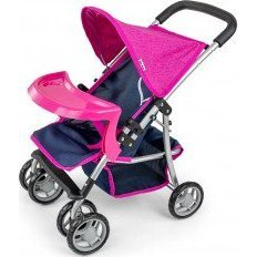 Carrito De Muñecas Milly Mally Kate Prestige Azul Marino