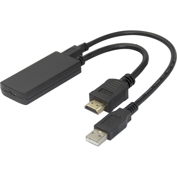 Adapter AV Deltaco DisplayPort adapteris DELTACO, HDMI – USB-C Alt.Mode , 4K/60Hz / 1902012