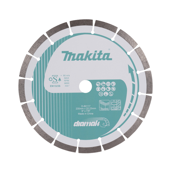 Makita Diamantscheibe 230x22,23 DIAMAK  D-80117