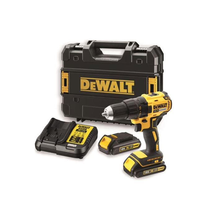 DeWalt DCD777S2T-QW akkus kefe nélküli fúró-csavarozó (DCD777S2T-QW)