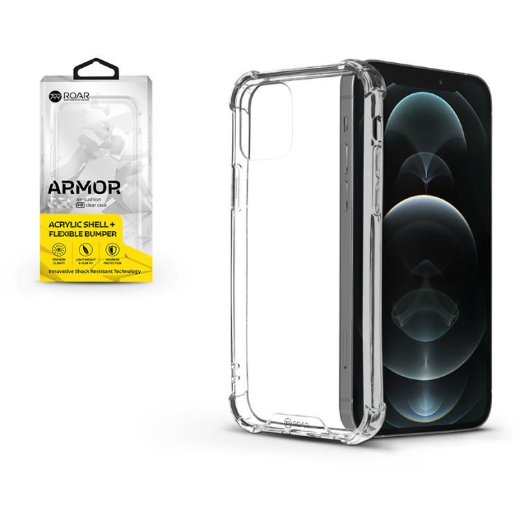 Roar Armor Gel Apple iPhone 12/12 Pro tok átlátszó (KC0574) (KC0574)