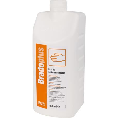 Bradoplus kéz- és bőrfertőtlenítő 1 liter (10825) (brado10825)