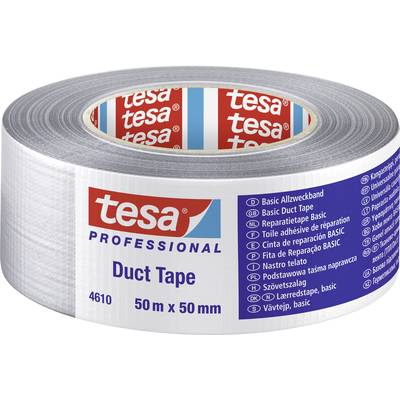 Tesa (04610-00000-00) Szövet ragasztószalag ® Professional Ezüst (H x Sz) 50 m x 50 mm 1 db (04610-00000-00)