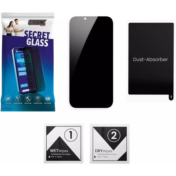 Matowe szkło prywatyzujące GrizzGlass SecretGlass do Huawei MatePad Air (2025)