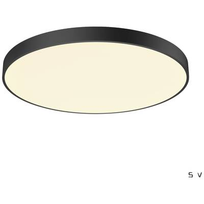 SLV (1001878) MEDO 90 AMBIENT LED-es mennyezeti lámpa Fixen beépített LED-es 77.5 W Fekete (1001878)