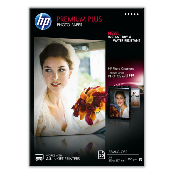 HP CR673A  Premium Plus Semi-gloss fotó papír A4