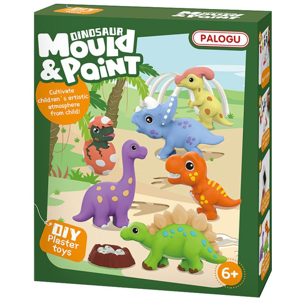 Palogu: Csináld magad hűtőmágnes készítő szett - Dinók